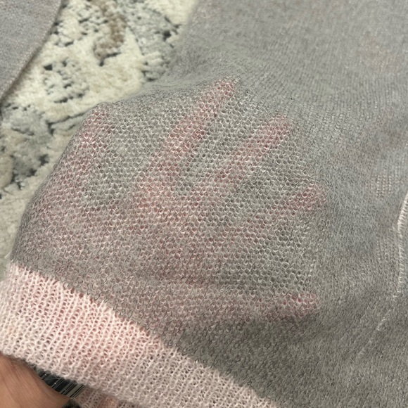 Zara Sweater - “Pronounced Stitched Knit Alpaca Blend Sweater” - Picture 5 of 7